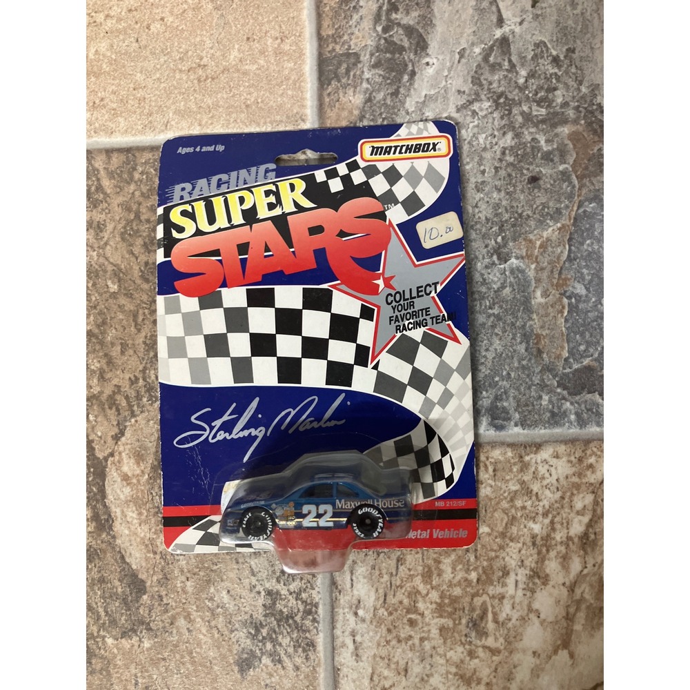 Matchbox Racing Super Stars Sterling Marlin #22 Maxwell House Diecast Car